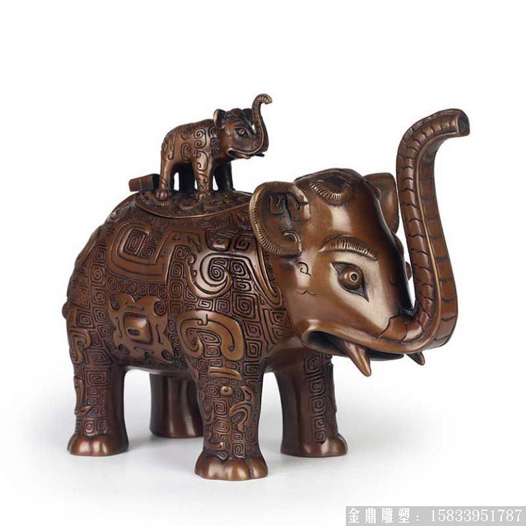 大象銅雕 (1)